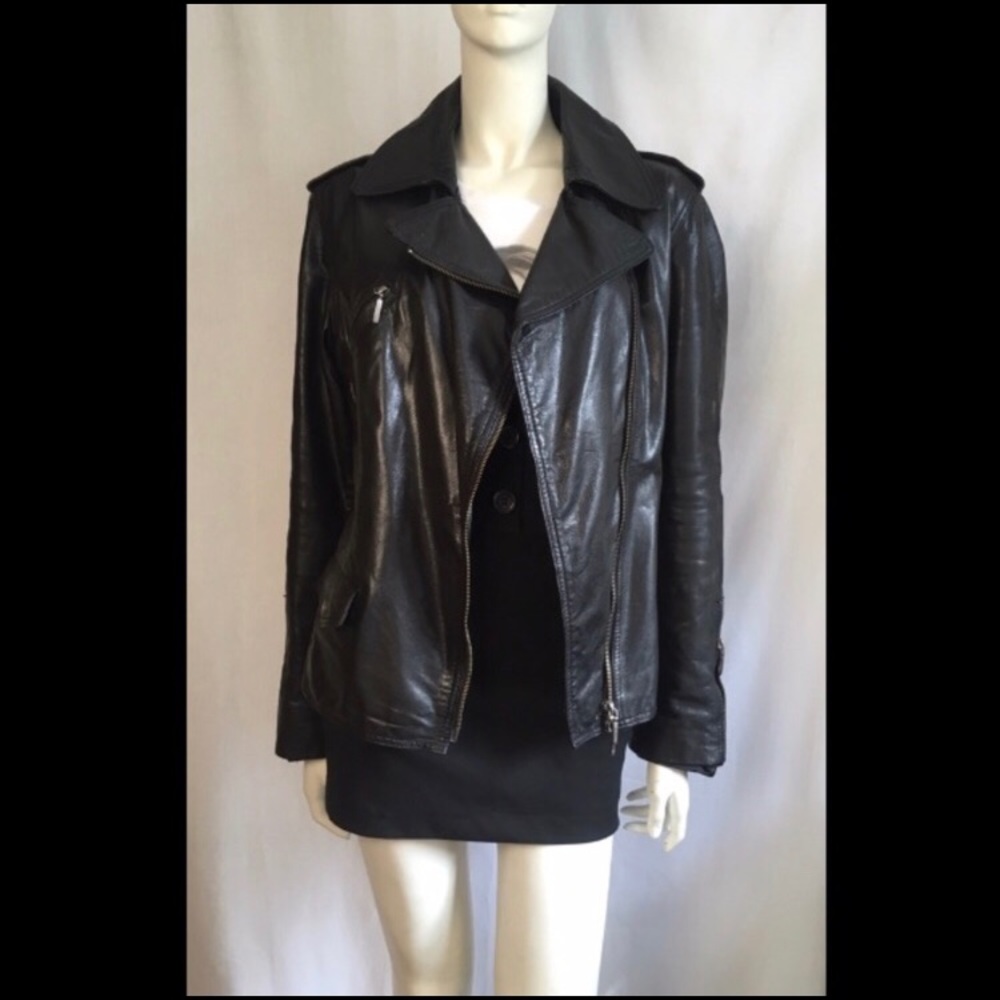Alberta Ferretti Leather Jacket